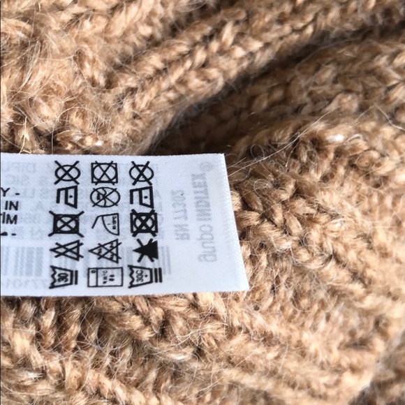 Zara Striped Oversized Knit Brown Fall Sweater - Picture 7 of 10